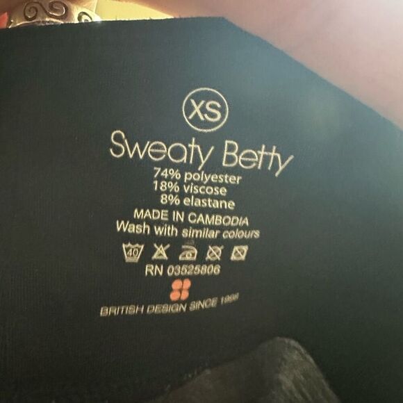 Sweaty Betty gray asymmetrical Athleisure harem leggings - Picture 2 of 3